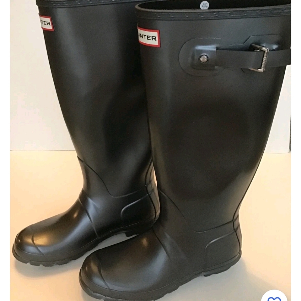 Hunter tall rain boots